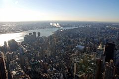 New York City Empire State Building 17 Southeast View, East River, Brooklyn Bridge.jpg